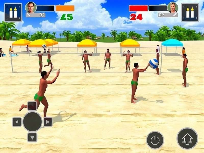 Elite Beach Volley Controls Demonstration